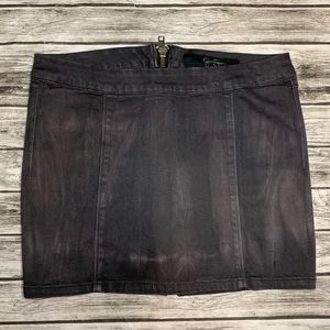 Jessica Simpson Mini Skirt Size 29 Black Wash